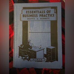 RARE FIND Essentials of Business Practice Book 1935